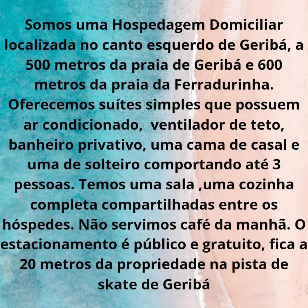 Casa De Geriba - Suites Armacao dos Buzios Экстерьер фото